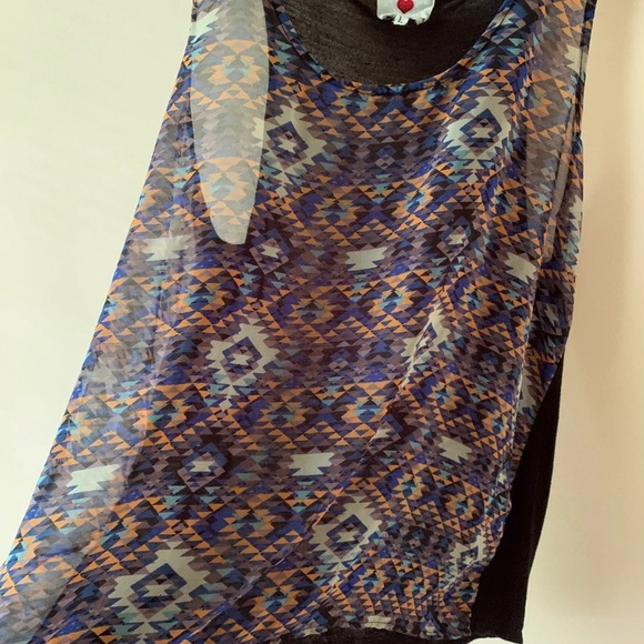 Aztec Print Tank - Picture 2 of 5